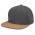 Anchor Flat Peak Cap - Charcoal