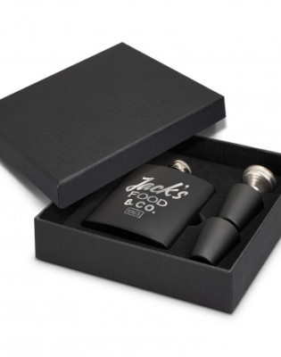Dalmore Hip Flask Gift Set