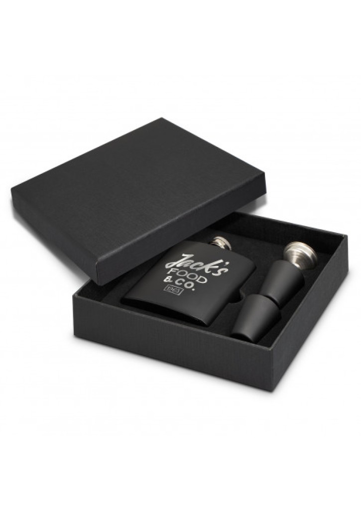 Dalmore Hip Flask Gift Set