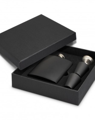 Dalmore Hip Flask Gift Set