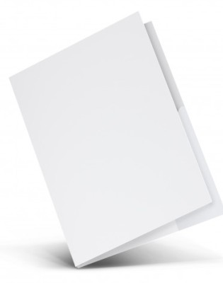A4 Presentation Folder with Spine