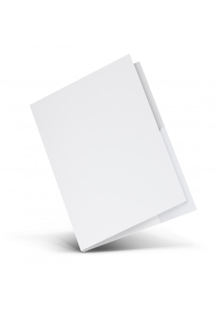 A4 Presentation Folder with Spine