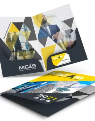 A4 Presentation Folder with Twin Pockets