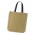 Thera Jute Tote Bag - Coloured Handles - Black