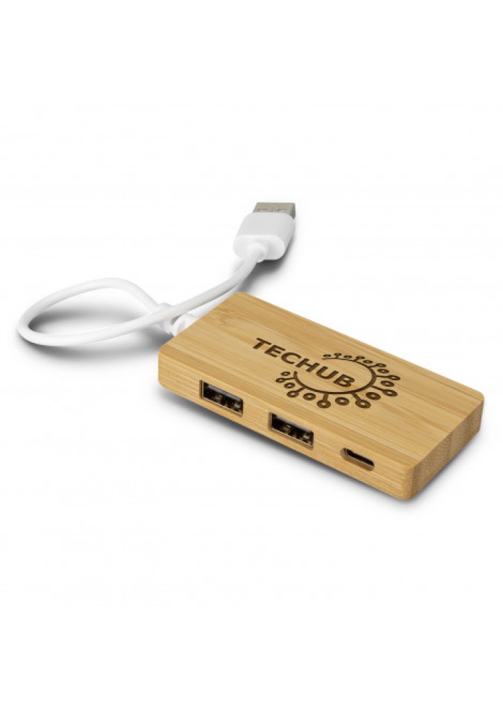 Bamboo USB Hub
