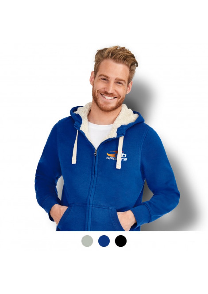 SOLS Sherpa Unisex Zipped Sweatshirt