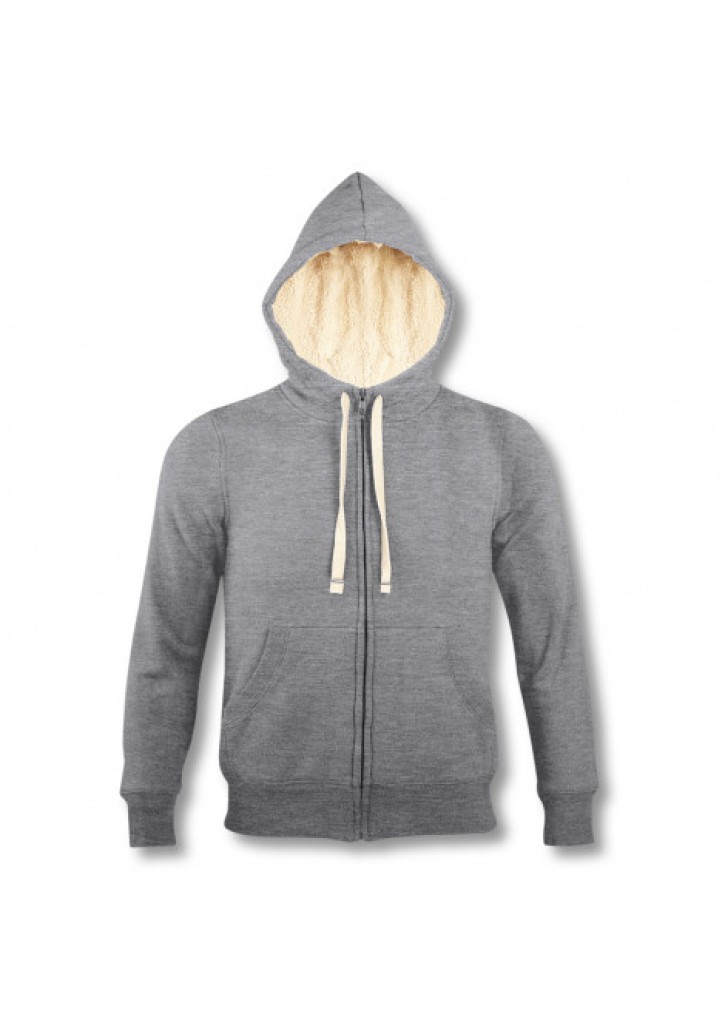 SOLS Sherpa Unisex Zipped Sweatshirt