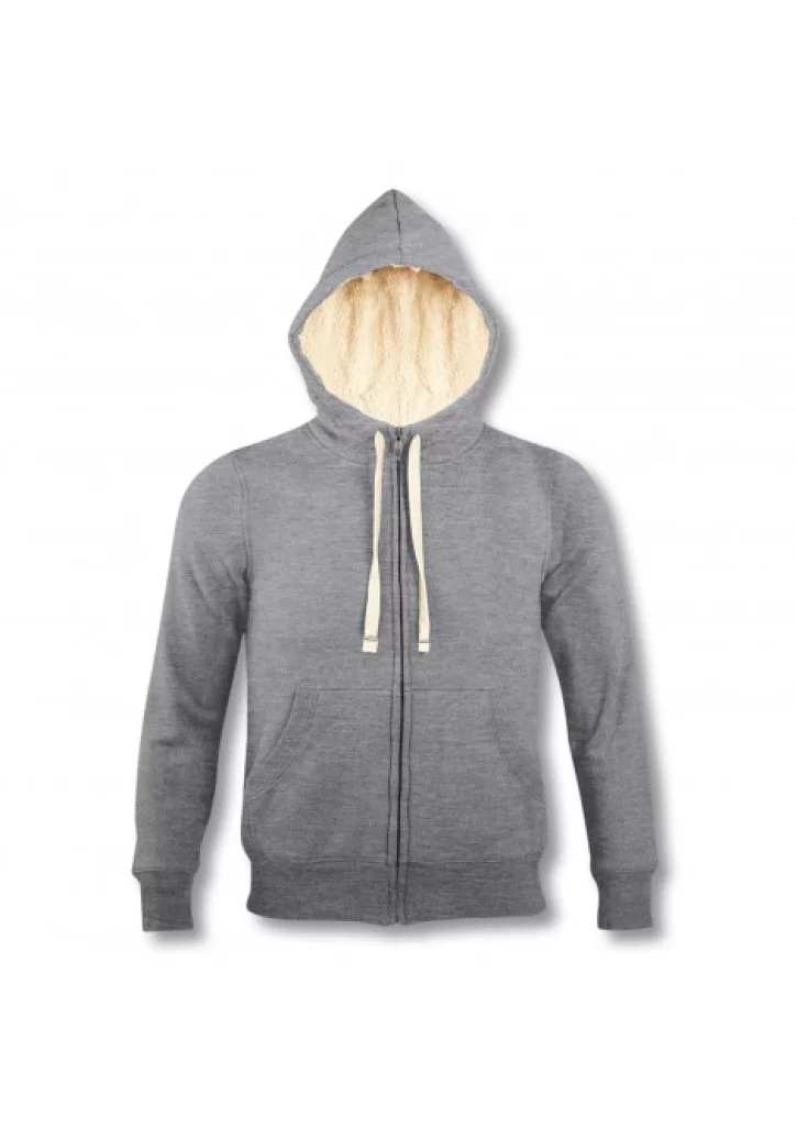 SOLS Sherpa Unisex Zipped Sweatshirt