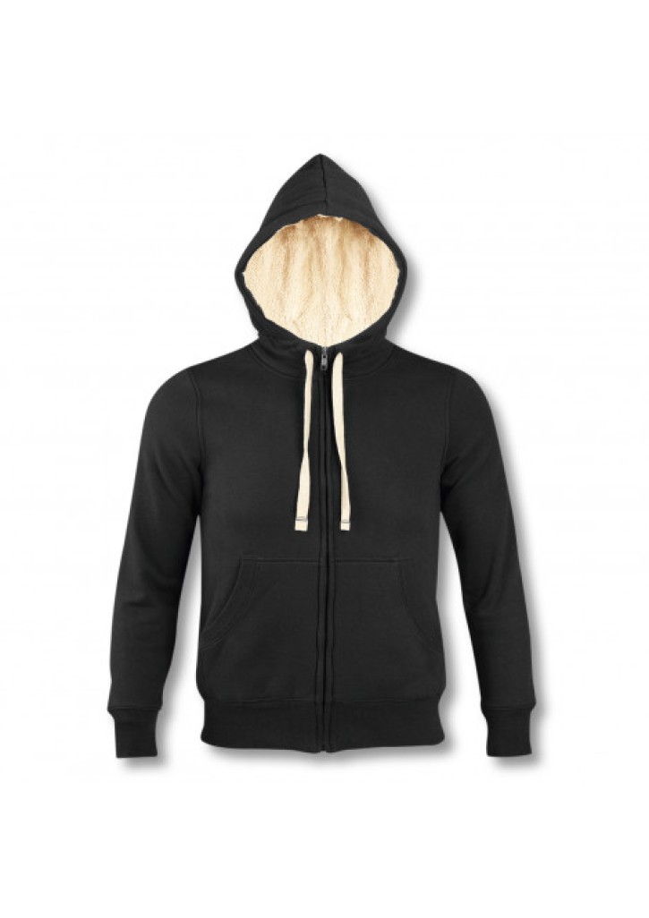 SOLS Sherpa Unisex Zipped Sweatshirt