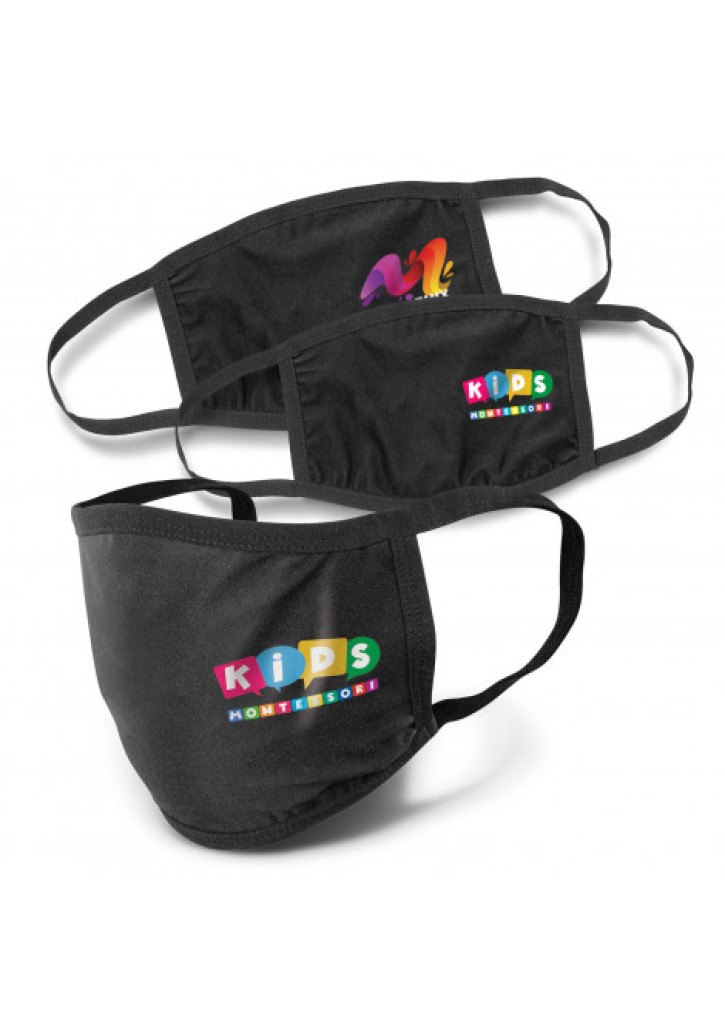 Reusable 3-ply Cotton Face Mask - Indent