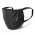 Reusable 3-ply Cotton Face Mask - Indent - Black