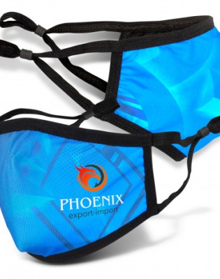 Full Colour Reusable Face Mask Premium - Indent