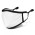 Full Colour Reusable Face Mask Premium - Indent - White/Black