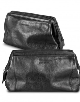Pierre Cardin Leather Toiletry Bag
