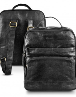 Pierre Cardin Leather Backpack