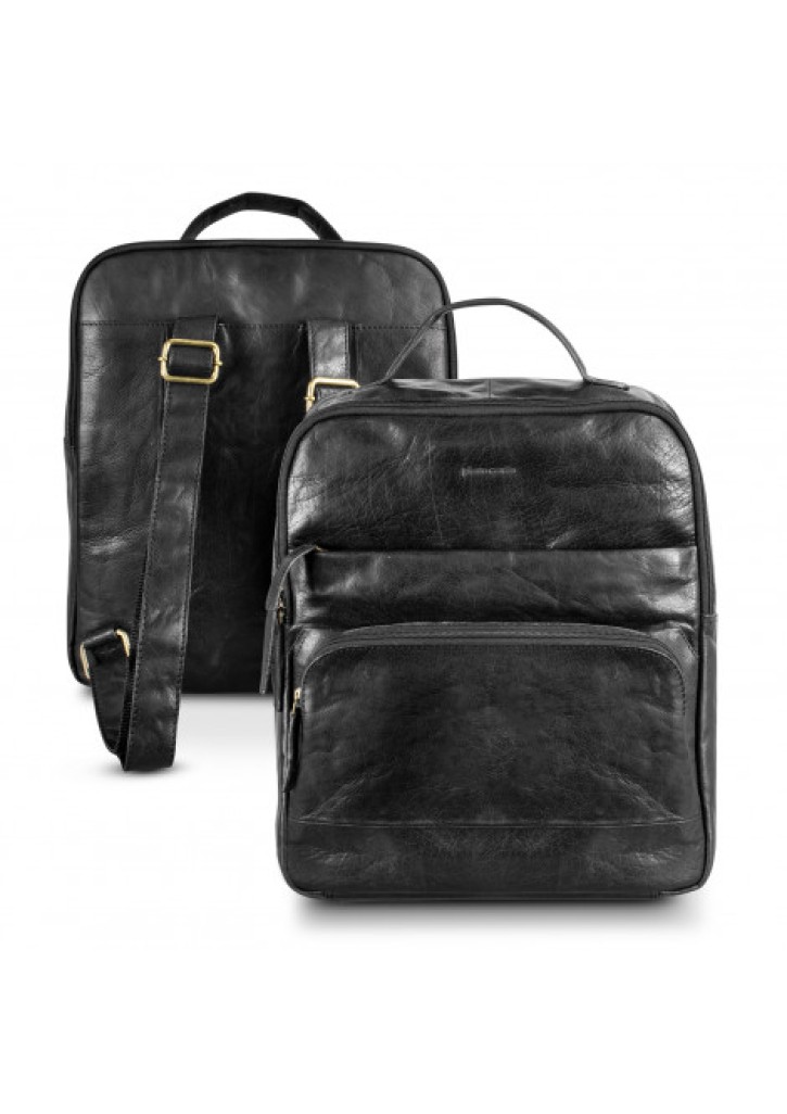 Pierre Cardin Leather Backpack
