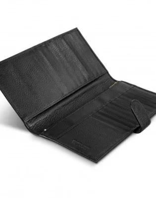 Pierre Cardin Leather Passport Wallet