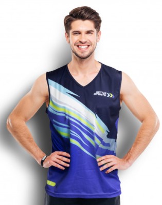 Custom Mens Performance Singlet