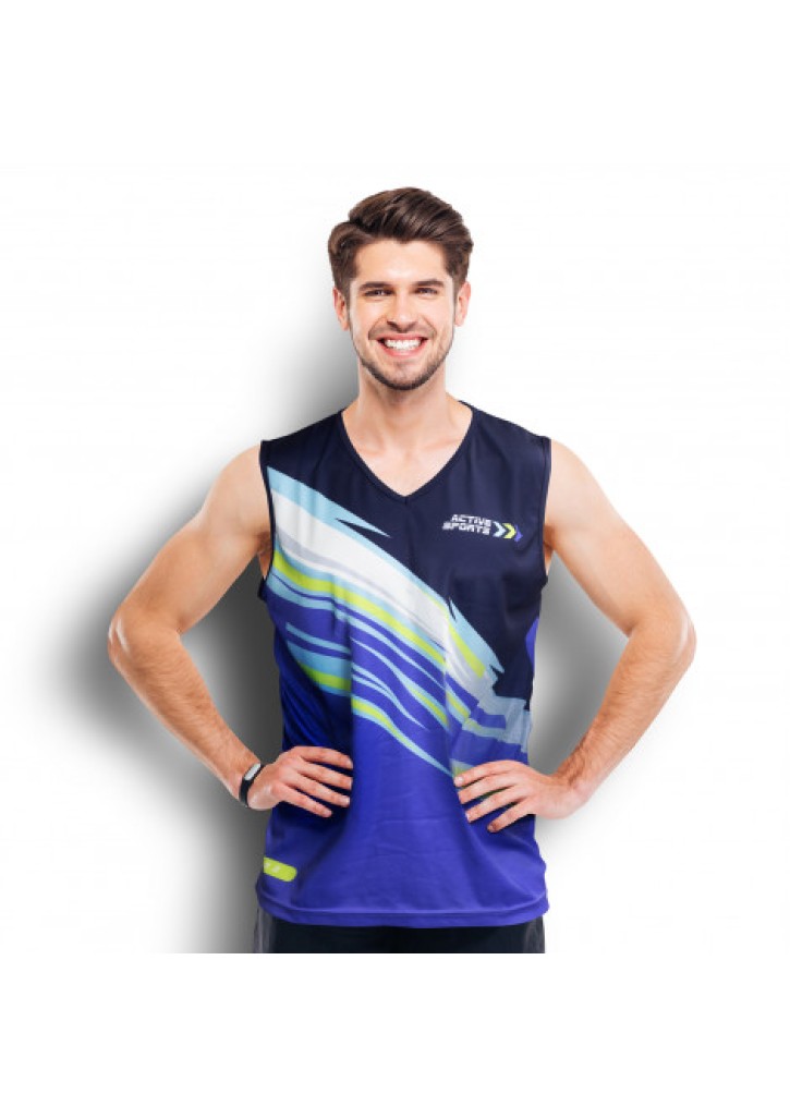 Custom Mens Performance Singlet