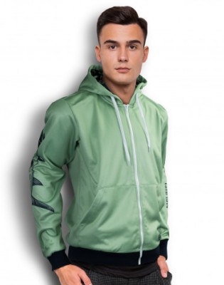 Custom Mens Sports Zipped Hoodie