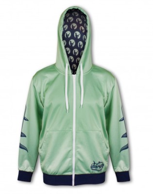 Custom Mens Sports Zipped Hoodie