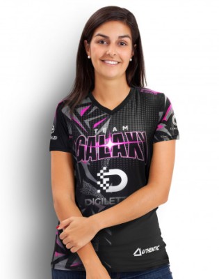 Custom Womens Sports V-Neck T- Shirt