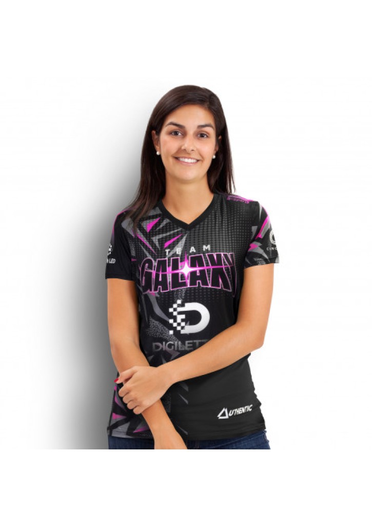 Custom Womens Sports V-Neck T- Shirt