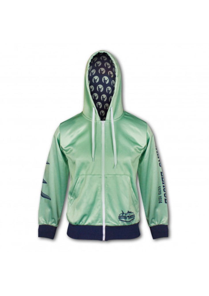 Custom Womens Sports Zipped Hoodie