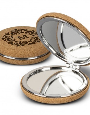 Cork Compact Mirror