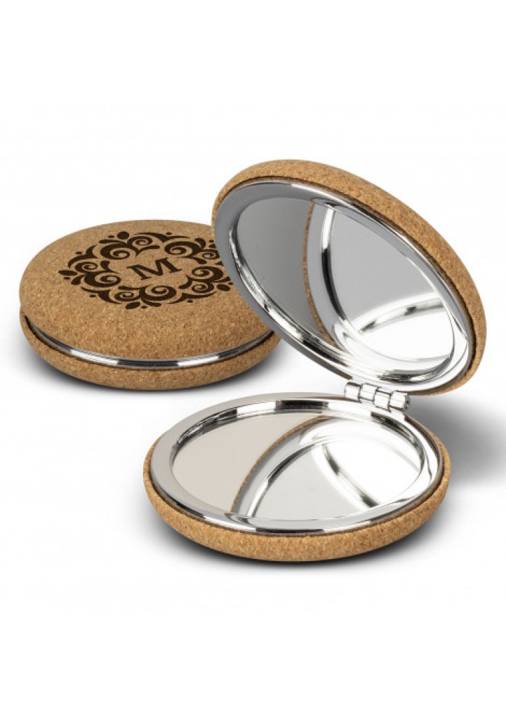 Cork Compact Mirror