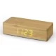 Bamboo Wireless Charging Clock