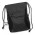 Royale Drawstring Backpack - Black