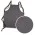 Cuisine Bib Apron - Elite - Grey