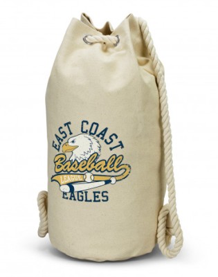 Riverside Canvas Barrel Bag