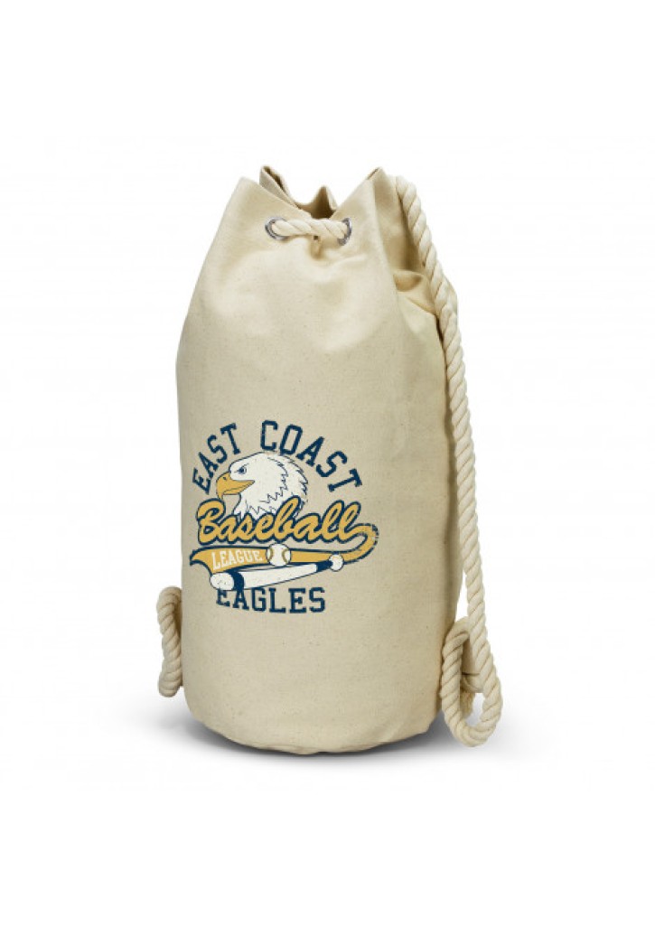 Riverside Canvas Barrel Bag