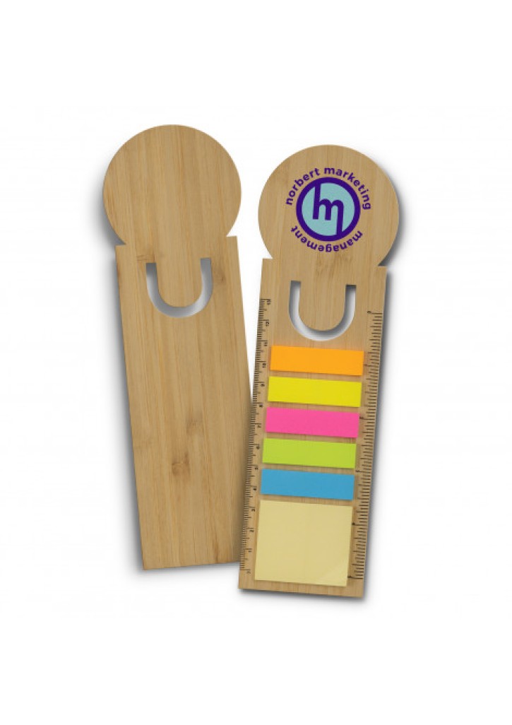 Bamboo Ruler Bookmark - Round