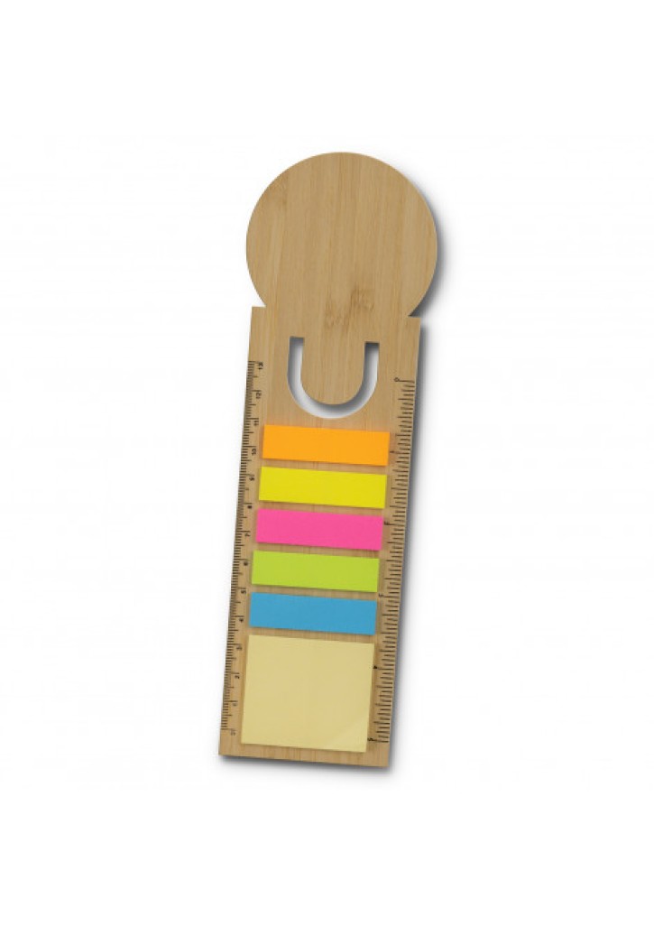 Bamboo Ruler Bookmark - Round