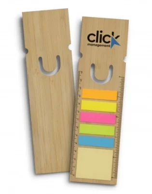 Bamboo Ruler Bookmark - Square
