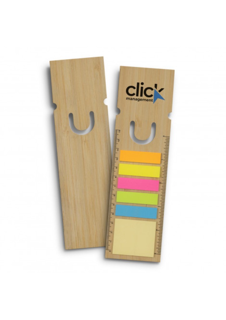 Bamboo Ruler Bookmark - Square