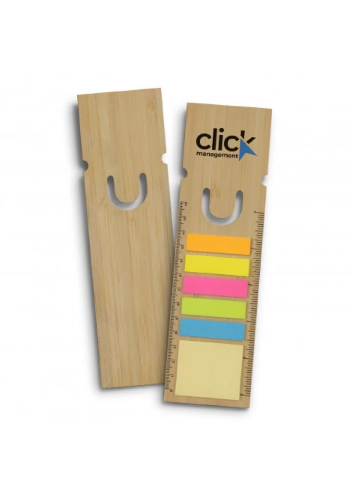 Bamboo Ruler Bookmark - Square