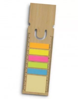 Bamboo Ruler Bookmark - Square