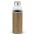 Venus Glass Bottle - Natural Sleeve - Bottle/Lid: Clear/Silver