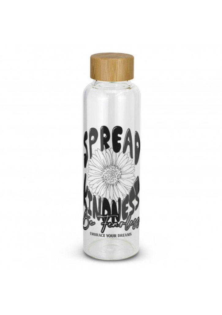 Eden Glass Bottle Bamboo Lid