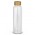 Eden Glass Bottle Bamboo Lid - Natural