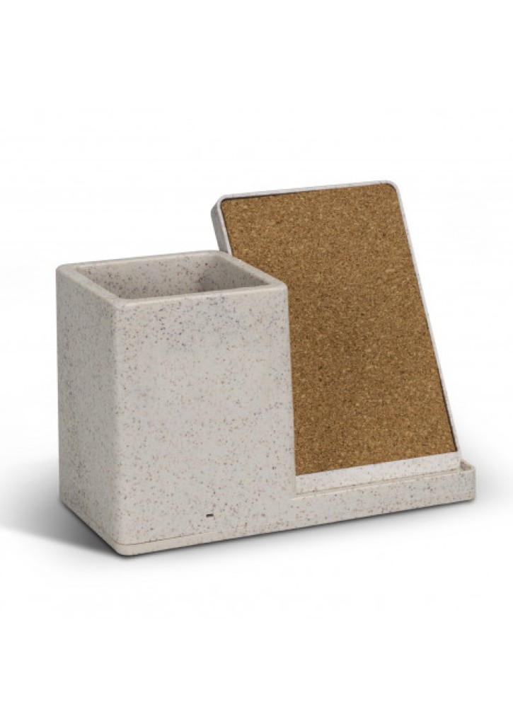 NATURA Oaken Wireless Charger Desk Caddy