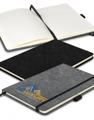 RPET Felt Hard Cover Notebook