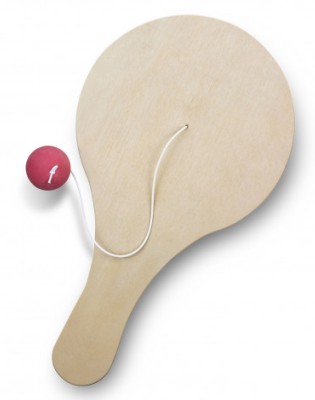 Solo Paddle Ball Game
