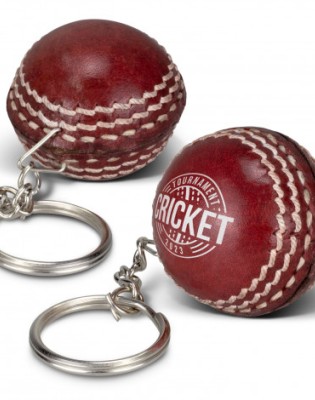 Cricket Ball Key Ring