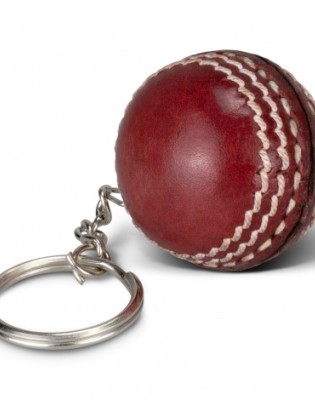Cricket Ball Key Ring