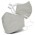 Linen Face Mask - Grey